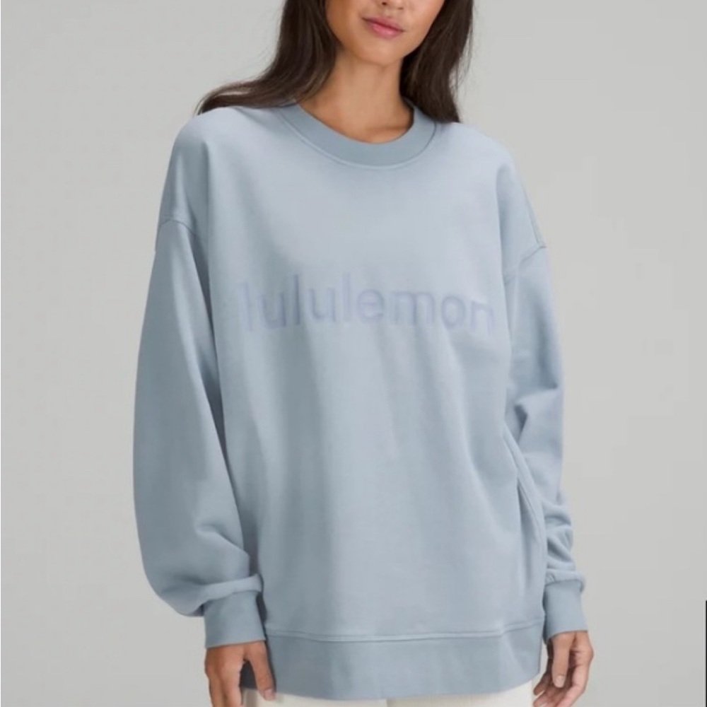 Lululemon Perfectly Oversized Crew Graphic